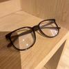 Retro Anti-blue Light Glasses Lightweight Large Frame Eyewear Square Frame Myopia Glasses  Student