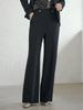 M.GRAF Button Point Wide Slacks Pants