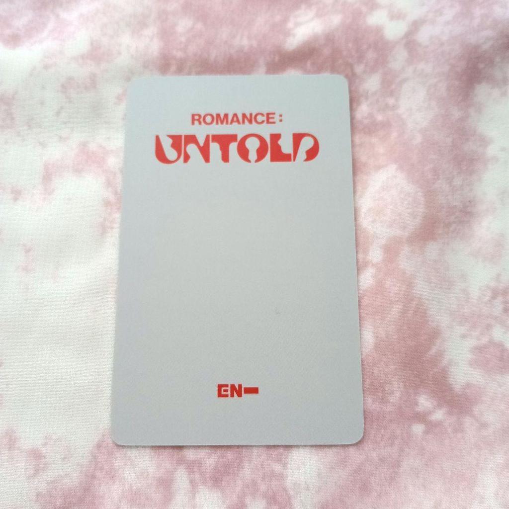[USED] ROMANCE UNTOLD ENHYPEN Sunghoon Lucky Drop First-come-first-served trading card