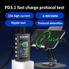 KWS-X1 Type-C Current and Voltage Monitor DC 4-30V 0-12A Power Meter Tester PD Battery Capacity Digital LCD Display Meter