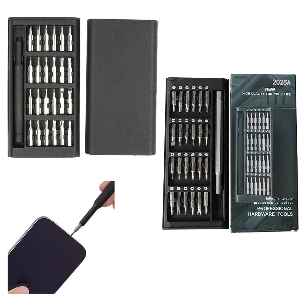 25 In 1 Precision Screwdriver Set Mobile Phone Clock Computer Multifunction Maintenance Disassembly Tool Set Screwdriver 24pcs