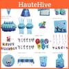 Set de Artículos de Fiesta de Stitch Decoraciones Desechables Para Fiesta de Cumpleaños Infantil