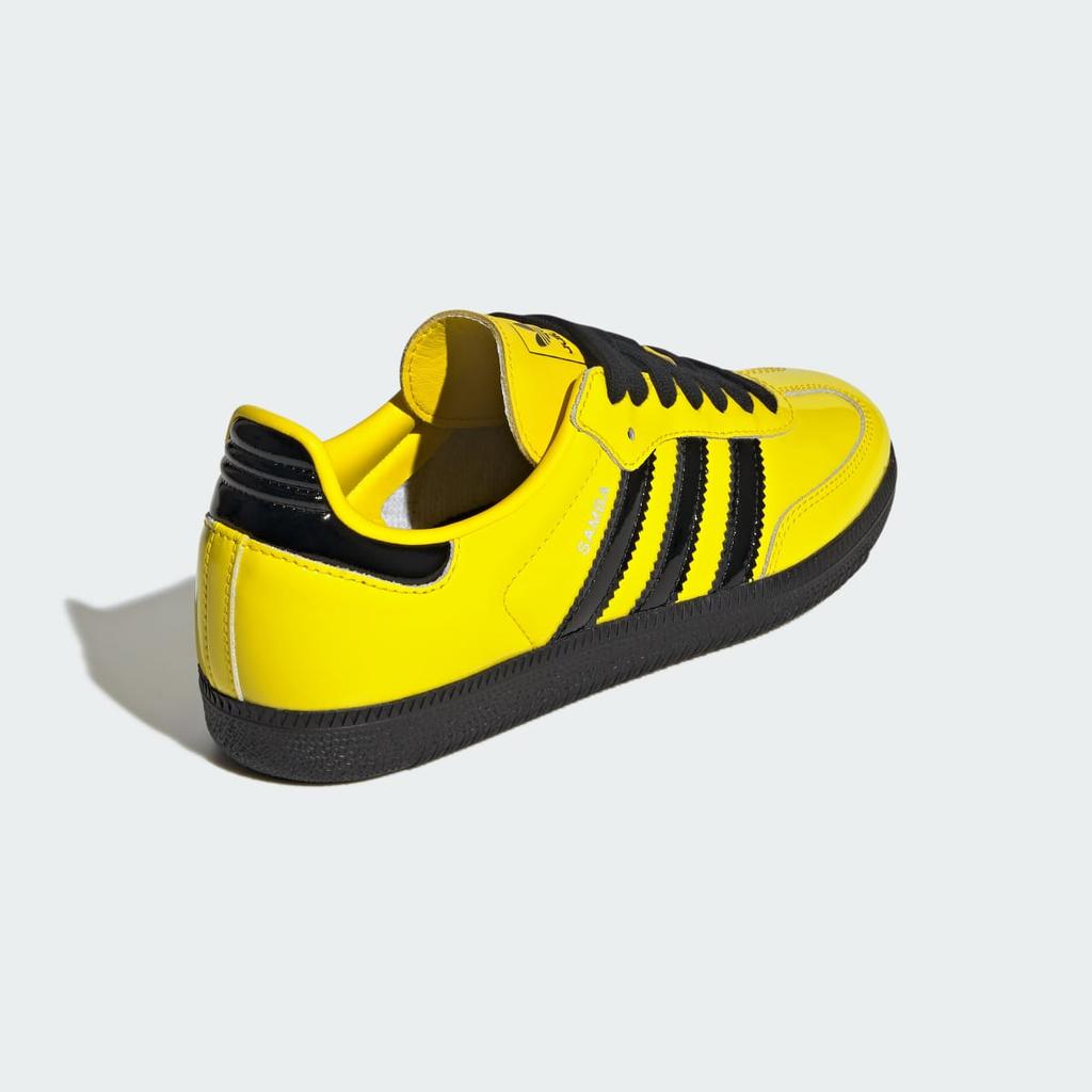 adidas Samba OG JR8749 Unisex Originals Sneakers Yellow / Core Black / Silver Metallic