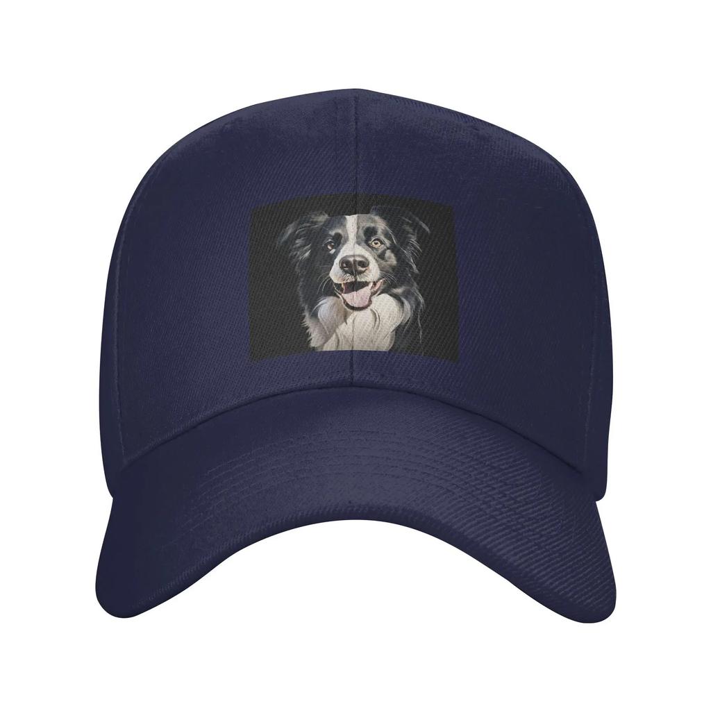 Unisex Baseball Hats Border Collie Outdoor Streetwear Summer Sports Baseball Caps Hip Hop Cap Casquette Hats