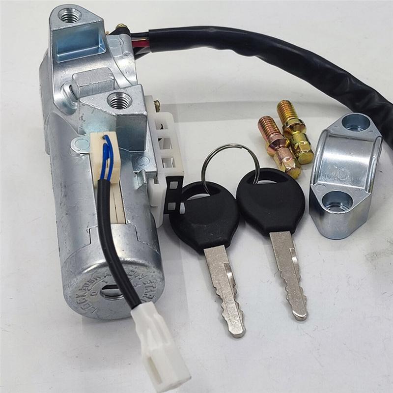 Ignition Switch Lock Cylinder Starter With Bolts Replacement Accessories For Nissan Frontier 1999-2003