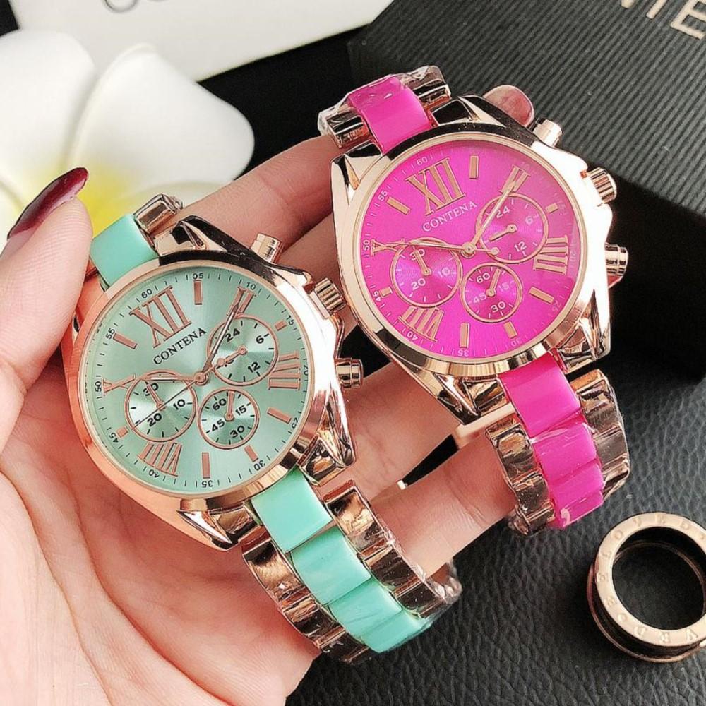 CONTENA New Luxury Brand Quartz Women's Watch Ladies Fashion Watch Women Wristwatches Female Clock Relogio Feminino Masculino