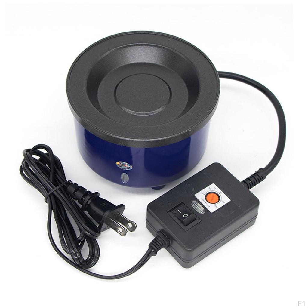 Mini Melt Glue Pot Adjustable for Beads Dolls Hairdressing Crafts Art