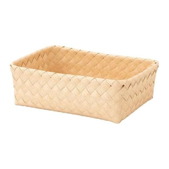 NITORI Washable Basket Horizontal Half PE Natural NITORI 8422112