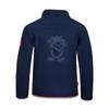 Fleece Jacket for a Girl Trollkids Girls Oppdal Jacket XT Zip-up Sporty Navy Blue (415-166)
