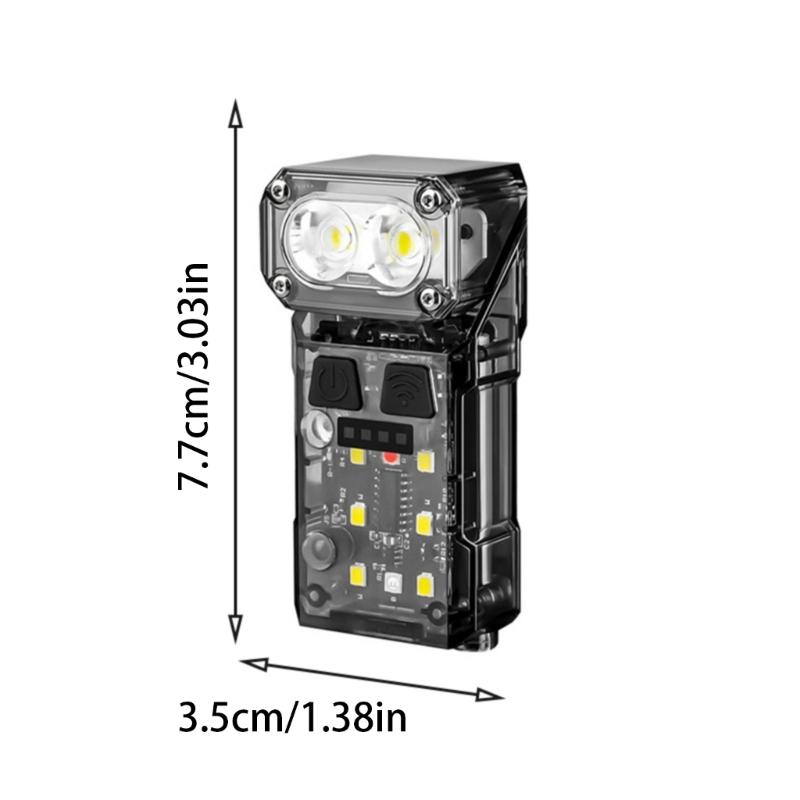 Rechargeable Spotlights Handheld Flashes Light Multifunctional Outdoor Torches for Various Outdoor Activity
