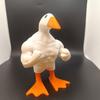 1PC Muscle Male Duck Magnet Ornament Home Courtyard Design Decoration Magnet Key Storage Ornament Resin