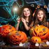 Trendy Hair Accessories for Girls Halloween Claw Clip, Cute Headdress, Glitter Acrylic Bat Pumpkin Stylish Clamps Black Cat Spider Ghost Pattern Women