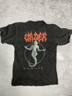 Vader Carnal Metal Band Kurzes T-Shirt Baumwollhemd Alle Größen Unisex T-Shirt