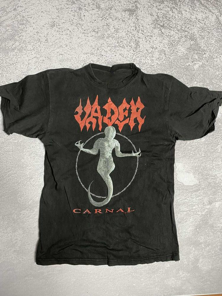 Vader Carnal Metal Band Short Tee Cotton Shirt All Size Unisex T-Shirt XXXL