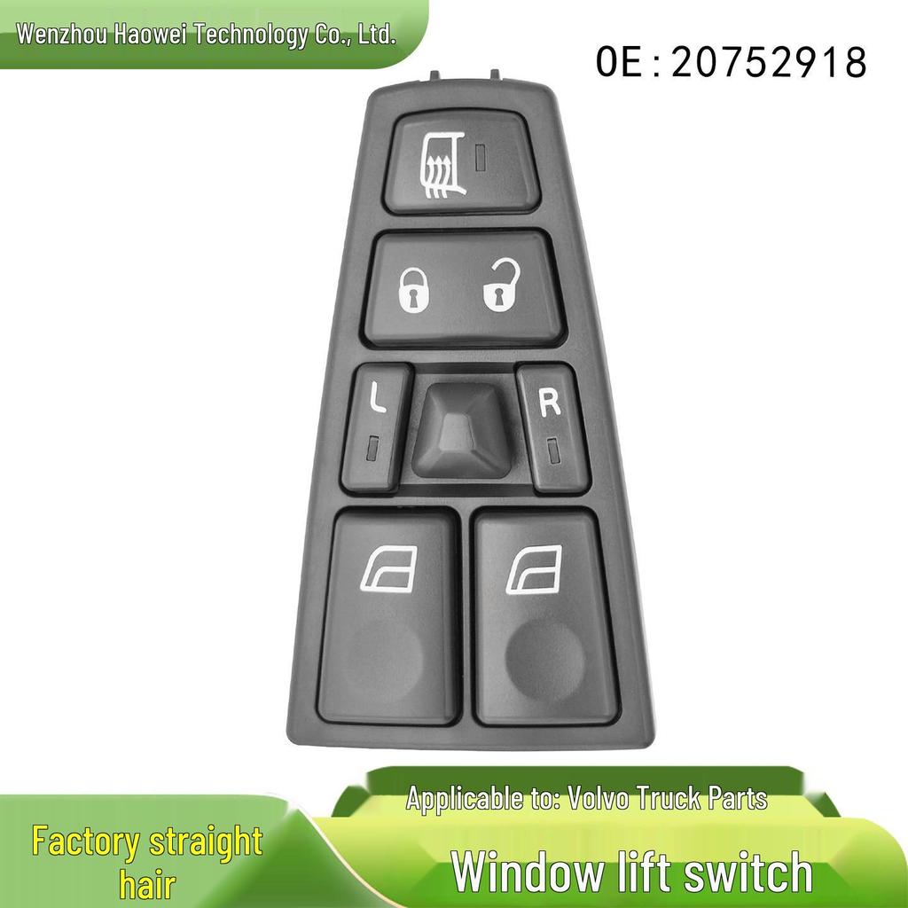 Volvo Truck 24V Front Left Electric Window Switch Assembly