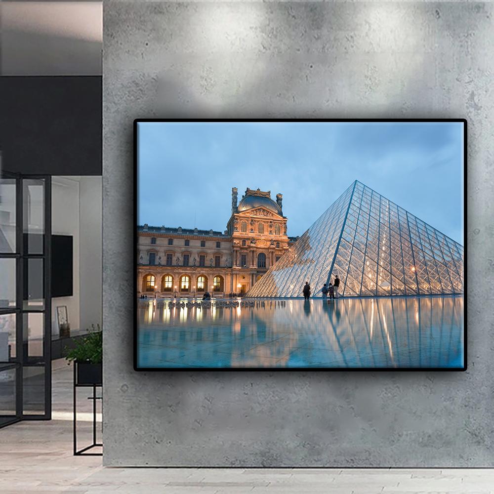 5D Diamond Painting Full Diamond Louvre Museum Diamond Painting Handmade Diy Diamond Mosaic Painting Home Decoration