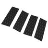 4pcs EVA Surfboard Deck Traction Pads Non Slip Surf Deck Grips Mat for Surf Water Sports