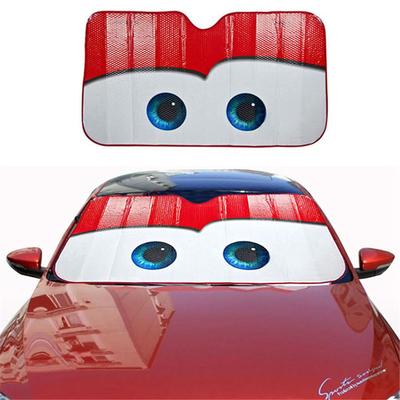Aluminium Foil Car Windscreen Sun Shade Visor Cover Anti-UV Heat Blocking Black