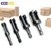 Wood Plug Cutter Drill Bit Set Straight Hole Saw Opener Router Boring Tool Tenon Deep Cork Knife Hex Shank Carpentry Woodworking