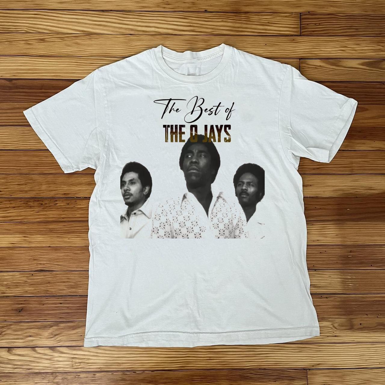 hot! The O Jays White Cotton Shirt All size S-5XL L795 XXXL