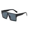 Fashion Large Frame Square Women Sunglasses Gradient Lens Outdoor UV Protective Shades Glasses for Men Women