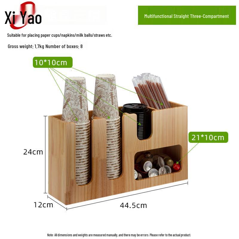 Premium Multi-functional Cup Dispenser and Storage Rack