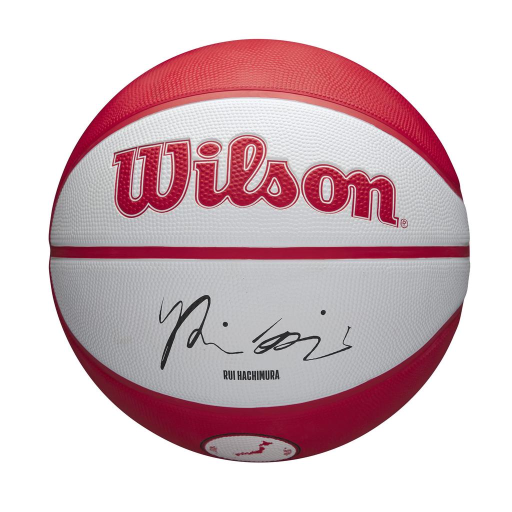 Wilson Krepšinis NBA ŽAIDĖJAS VIETINIS HACHIMURA Žaidėjas Vietinis WZ4007101XB7 Dydis Skersmuo (7 dydžio kamuolys, Hachimura) Vyriški 7/ apytiksl.. 24,5cm RAUDONA/JUODA