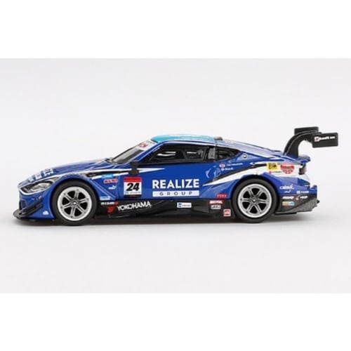MINI GT 1/64 Scale Nissan Z GT500 SUPER GT Series 2023 #24 REALIZE CORPORTATION ADVAN Z KONDO RACING (Left-Hand Drive) Finished Model MGT00850-BL