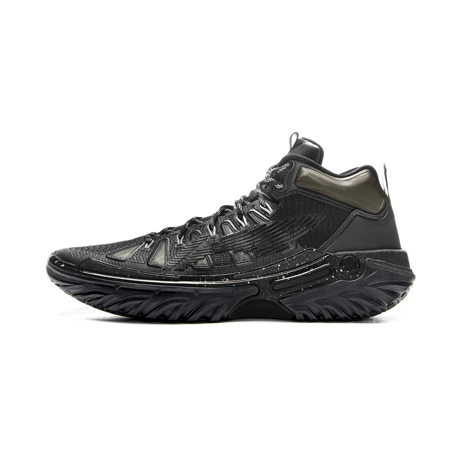 

New LINING Jie Ao 2High Basketball Shoes Men s High top Black ABFU047-7 40