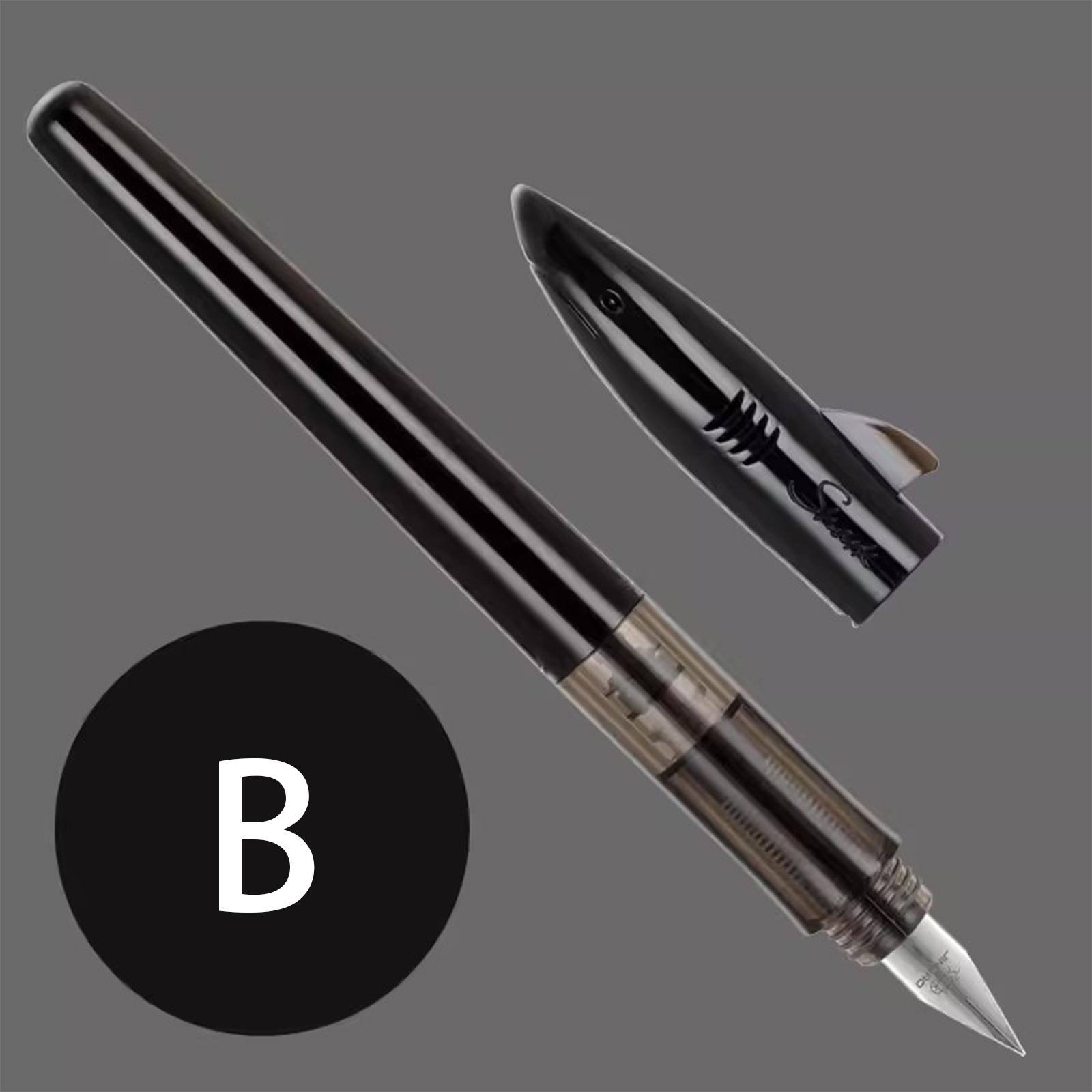 

Перьевая ручка Jinhao Shark – Перо F 0,5 мм, Чернильная ручка для плавного письма – Идеально подходит для каллиграфии, Офисные и студенческие канцелярские товары синий