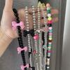 Long Long Crossbody Phone Chain Heart Cellphone Lanyard Fashion Mobile Phone Chain  Girls