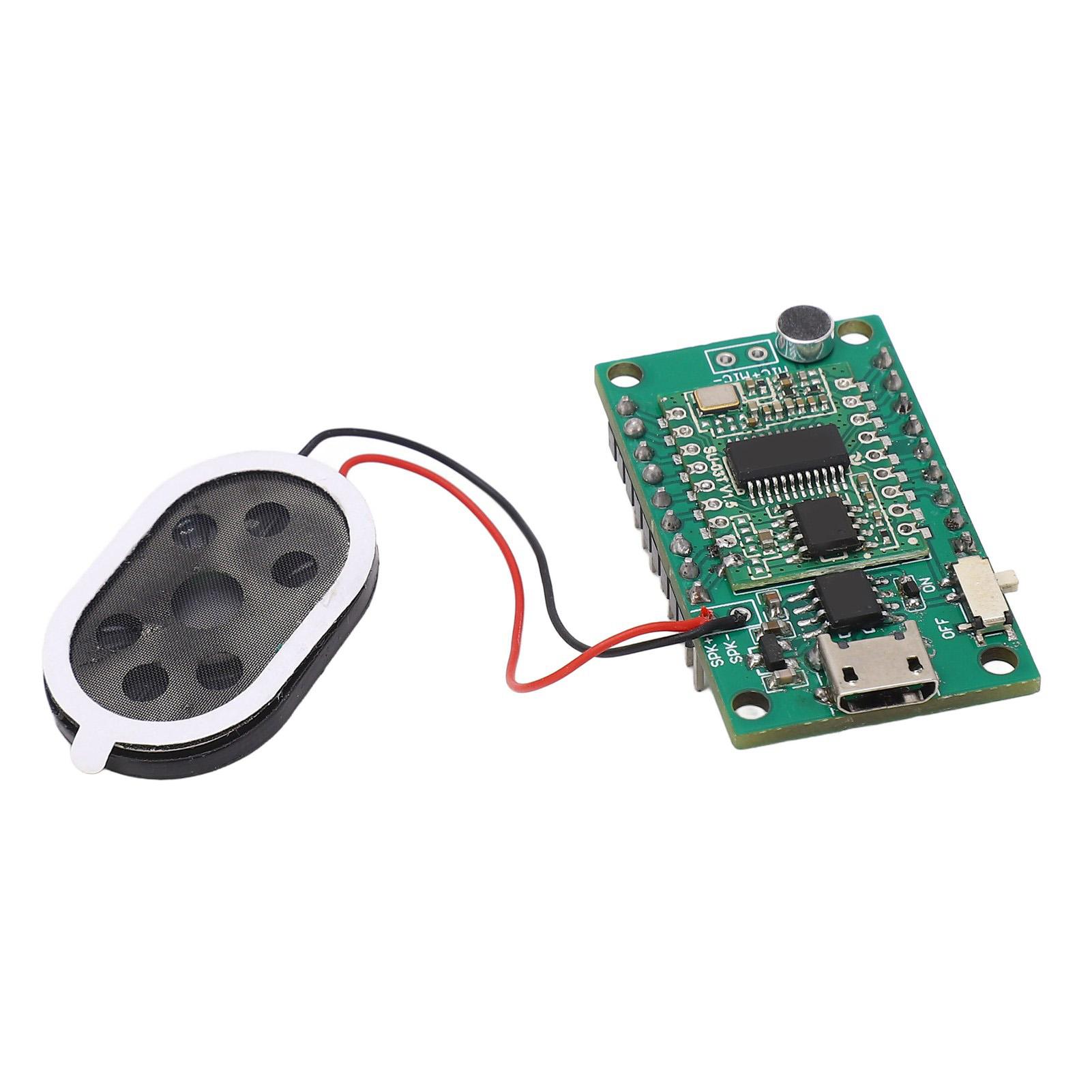 

AI Intelligent Voice Recognition Module Offline Speak Control Development Board Onboard Micro USB