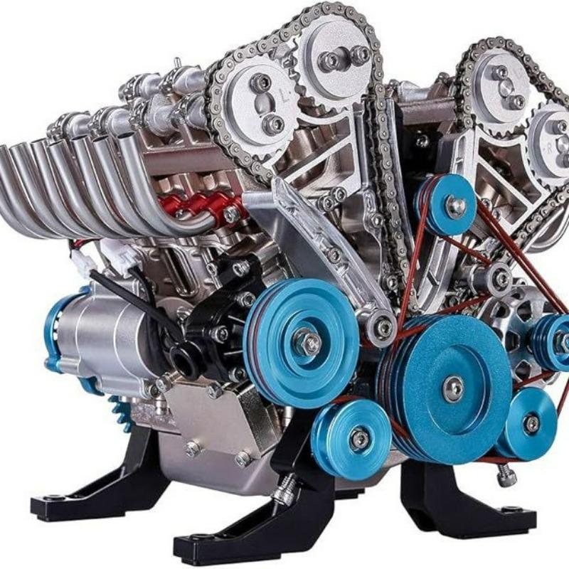 DIY Engine Model Kit Resin Crafts Engine Resin Model Classic Collection Home Office Creative Resin Ornaments