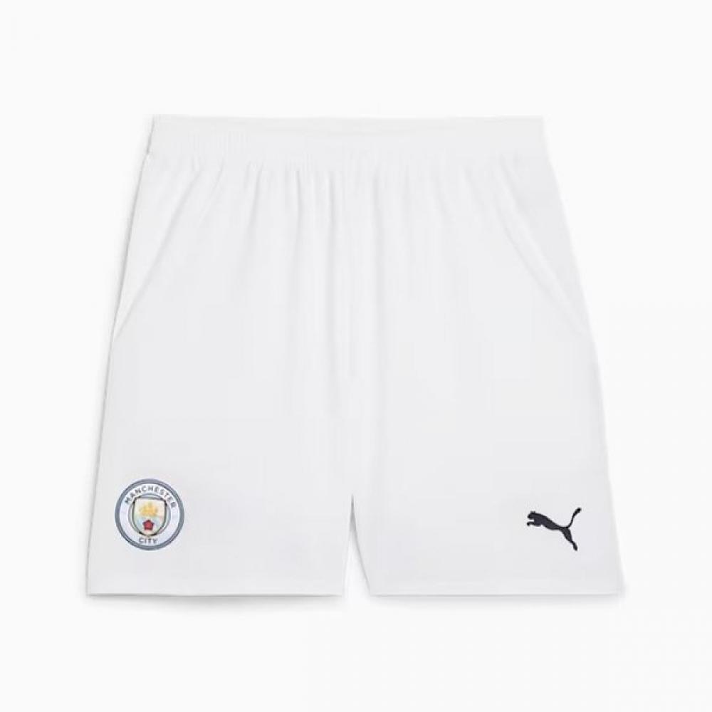 

Puma Galleria Puma Men S Soccer jerSey mancheSter ShortS Mcfc ShortS raffleS white/L