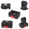 Mini Monitor Mount Plate Quick Release Clamp Fast Switch Install System 1/4 Screw For Action Camera Tripod Slide Rail Stabilizer