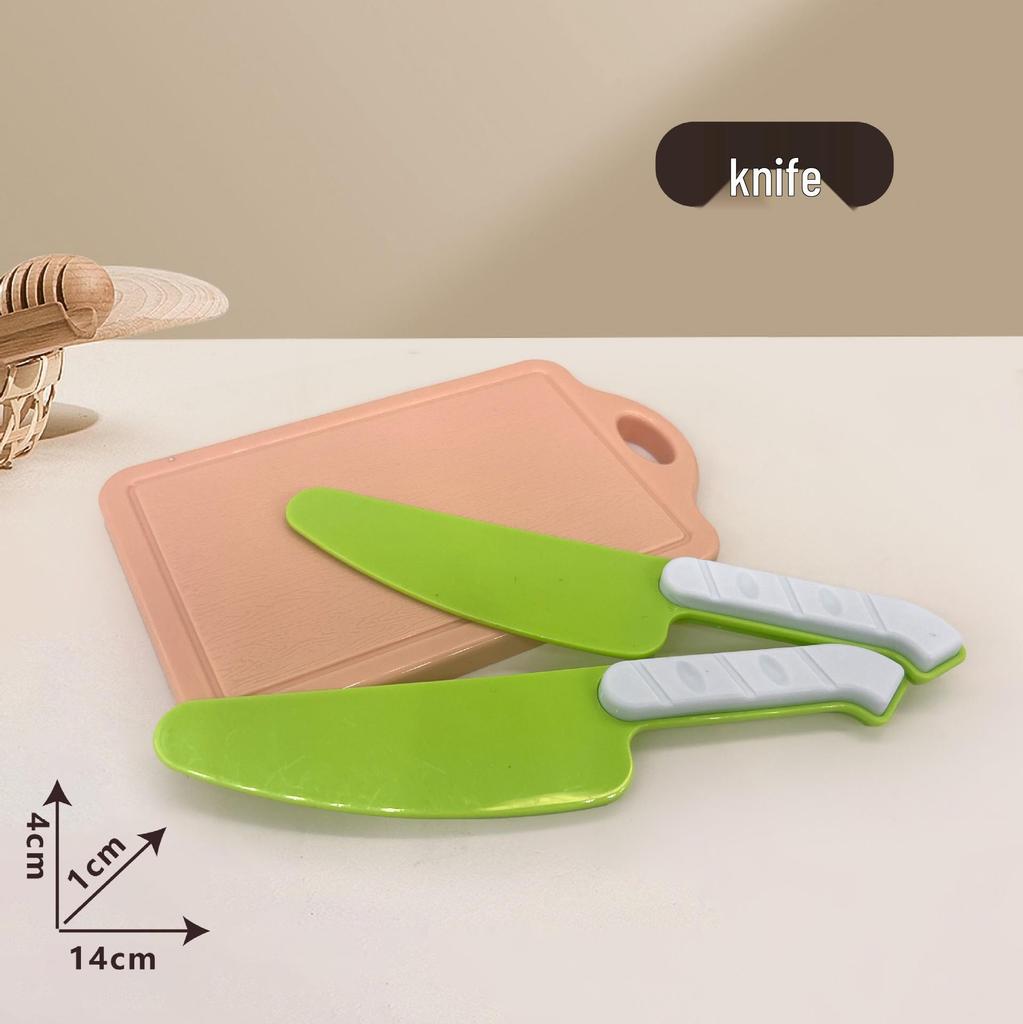 Children's Pretend Play Food Set with Cutting Fruits, Vegetables and Pizza