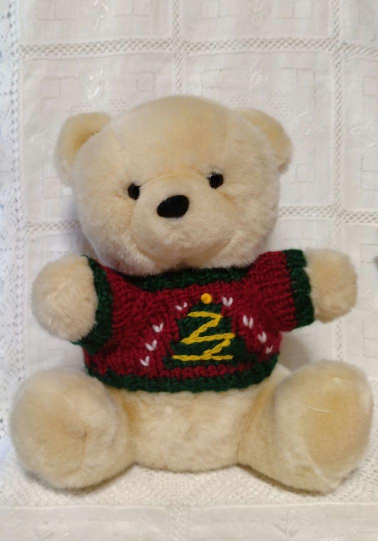 

[USED] GOFFA Teddy Bear Plush Toy Christmas