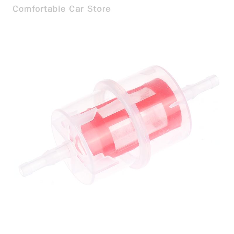 1Pcs Universal Plastic Diesel Vehicles Fuel Filter Inline 6mm 8mm Pipe Hose For Car Truck Motorcycle Scooter Parts Accessories