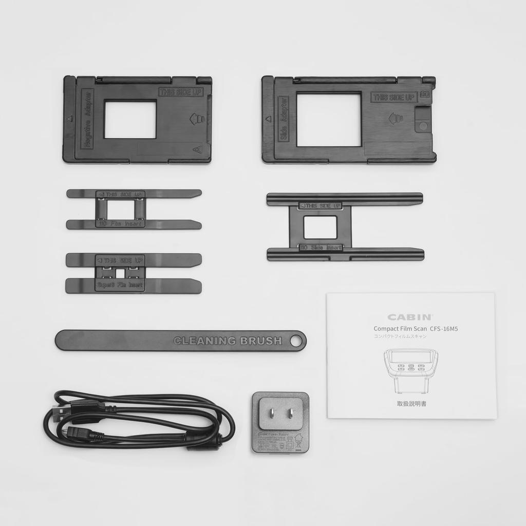 CABIN Compact Film Negative Compatible with 8 Approximately 16 Million Compatible with Black and Monitor SD Storage 828637 Scanner, Digitization,