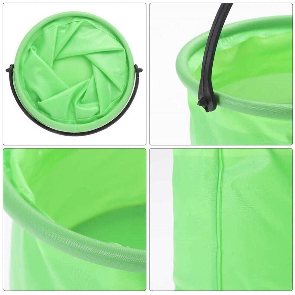High Quality Outdoor Portable Kids Beach Toy Buckets Folding Water Bucket
