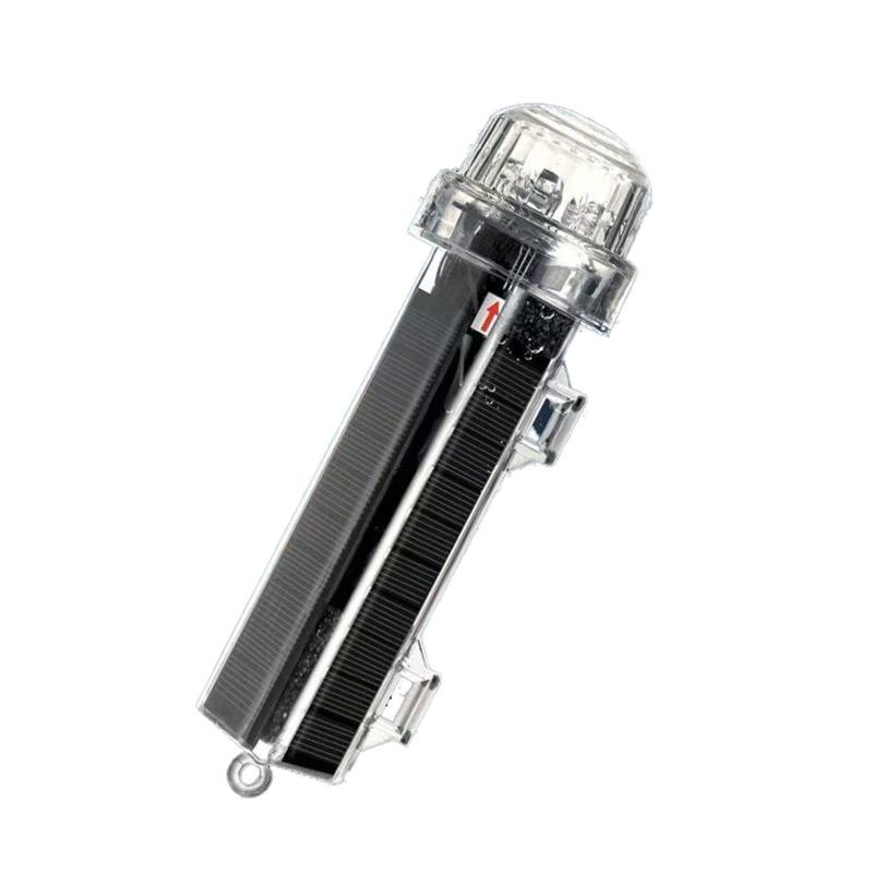 Solar Ocean Signal Light Navigation Signal Light Waterproof Flash Led Night Warning Light Yacht And Fishing Boat Accessories