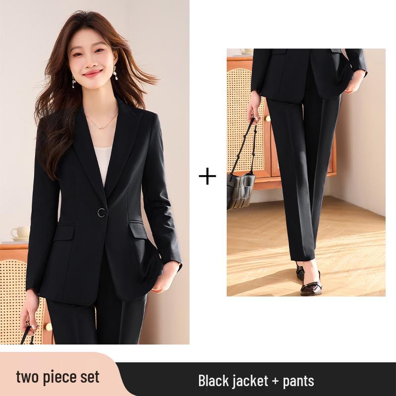 Women's High-End Business Suit Set: Professional Goddess Style Spring Workwear