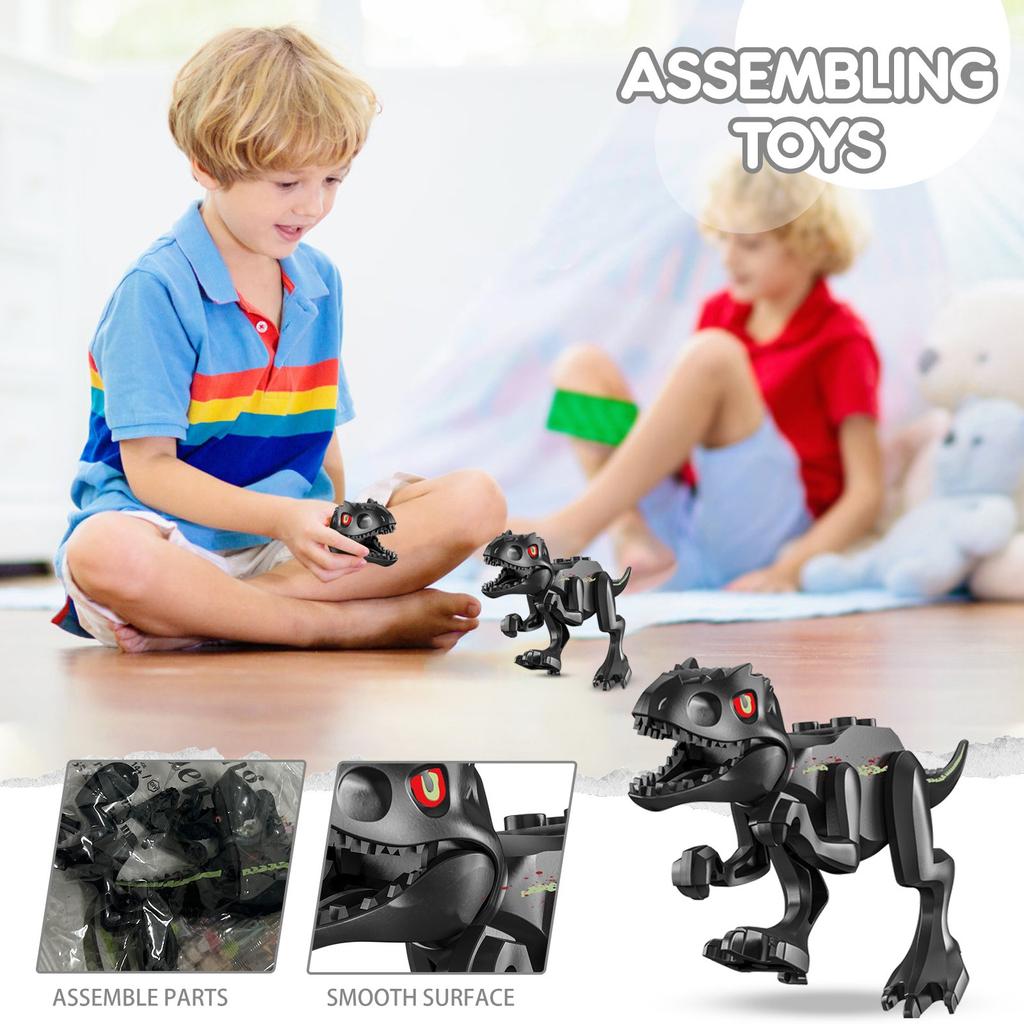 Dinosaur Toys, Children's Puzzle Assembly, Dinosaur Assembly, Small Animal Model Gift