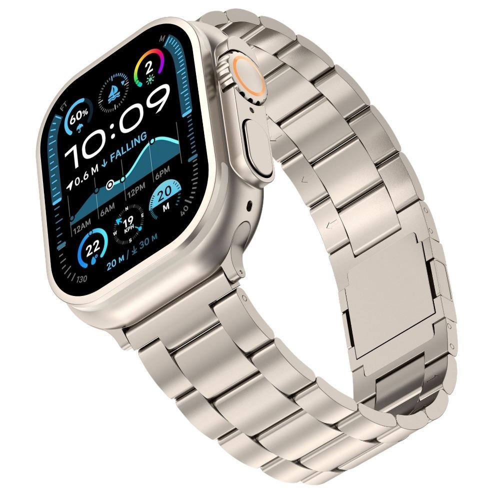 Magnetic Titanium Band for Apple Watch Ultra 3 2 49mm Series 11 10 9 8 7 46mm 45mm Luxury Men Bracelet for Iwatch Se3 44mm Strap