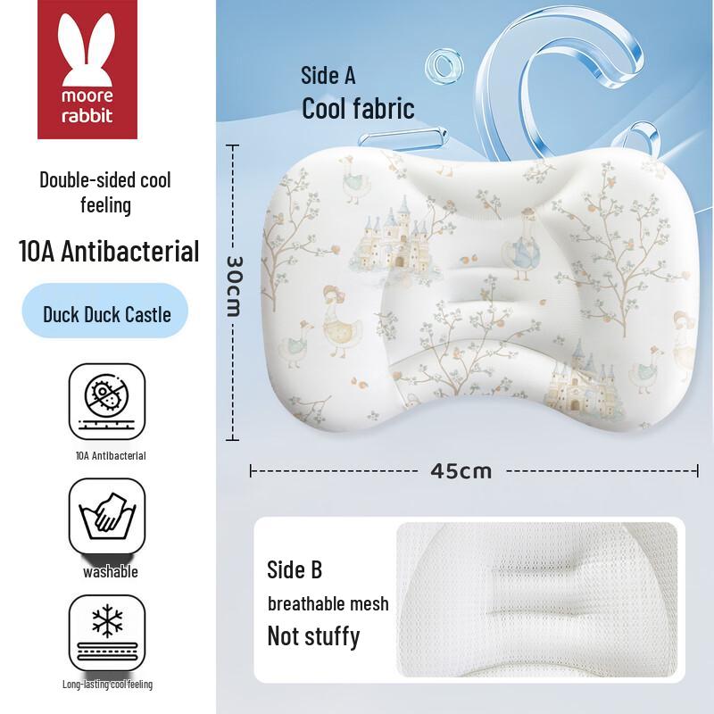 Moer Rabbit Children s Zoned Cooling Breathable Pillow Summer Cooling