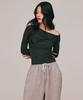 Top Girl Twisted Layer One Shoulder Top_T516Tp105