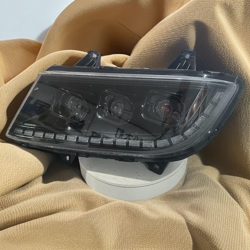 Compatible with Jiefang Hany V2.0 Long VH Headlights: Six Low Beams, Six High Beams, Three-Lens Matrix Configuration
