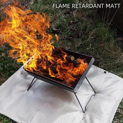 Fireproof Outdoor Picnic & BBQ Insulation Pad – Flame Retardant Fiberglass Blanket
