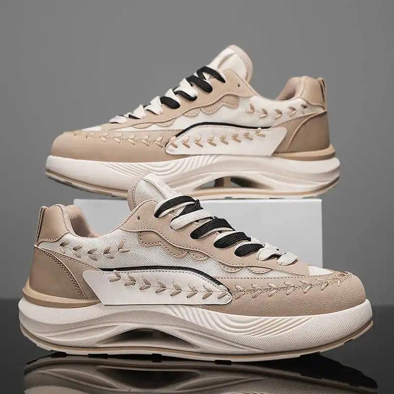 Fashion Platforme Ecoleather Sneakers For Sports Men Therapeutic Best Selling Products Men's Shoes Luxury Styling Novelty Loofers