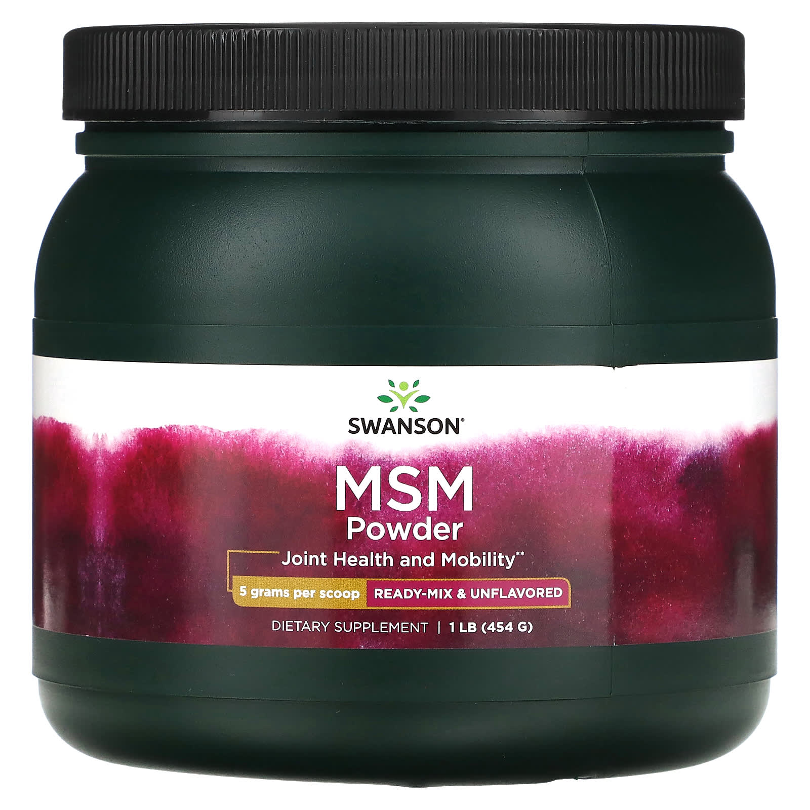 

MSM Powder, Ready Mix and Unflavored, 454G (1Lb)